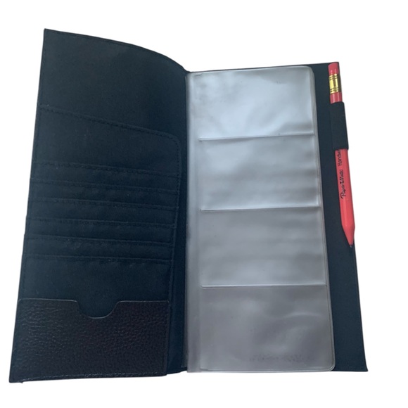 ROLODEX Brown Business Card Organizer Holds 96 Cards Imitation Leather Office - Picture 5 of 10